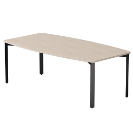 Стол переговорный Everprof EVO 2100х1100×755 Дуб Соната/Черный