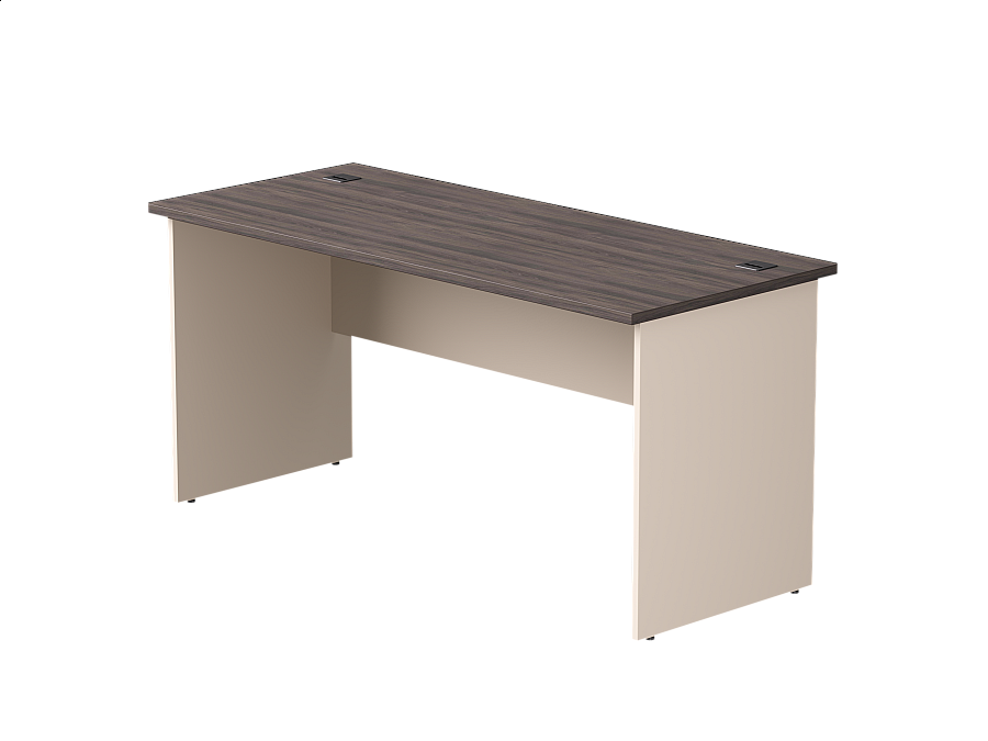 Стол прямой Everprof EVO опоры ЛДСП 1580х670х755 мм Дуб Пасадена/Кашемир