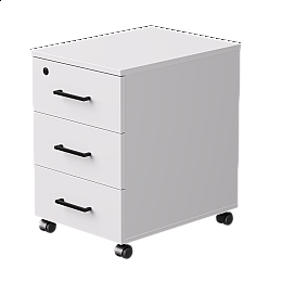 Тумба мобильная Everprof EVO 406х540х608 Белый