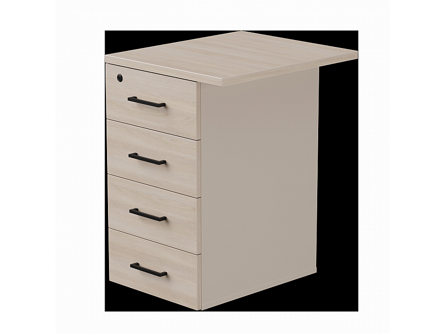 Тумба приставная Everprof EVO с топом 510х600×755 Кашемир/Дуб Соната