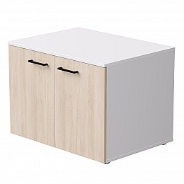 Тумба для оргтехники Everprof EVO 800х604×588 Белый/Дуб Соната