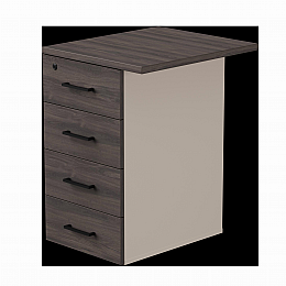 Тумба приставная Everprof EVO с топом 510х600×755 Кашемир/Дуб Пасадена