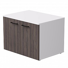 Тумба для оргтехники Everprof EVO 800х604×588 Белый/Дуб Пасадена