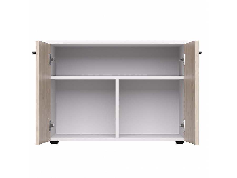 Тумба для оргтехники Everprof EVO 800х604×588 Белый/Дуб Соната