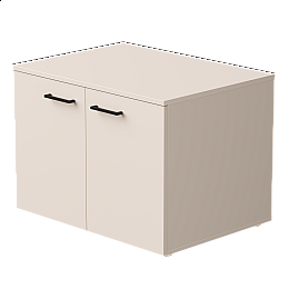 Тумба для оргтехники Everprof EVO 800х604×588 Кашемир