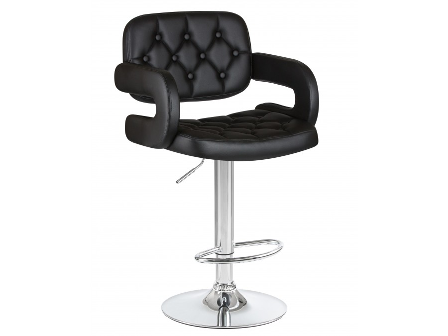 Стул барный DOBRIN TIESTO, чёрный