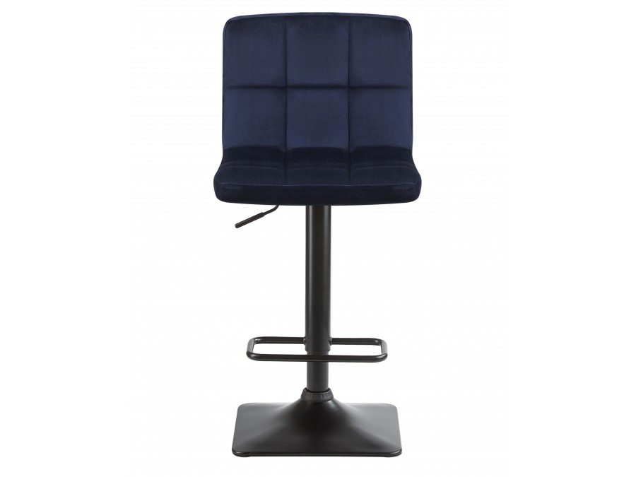 Стул барный DOBRIN DOMINIC, темно-синий велюр (MJ9-118)