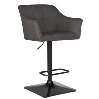 Стул барный DOBRIN RALF, темно-серый (LAR-106D-26)