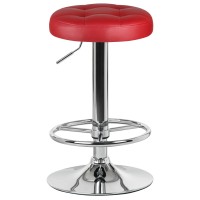 Табурет барный DOBRIN BRUNO, бордовый