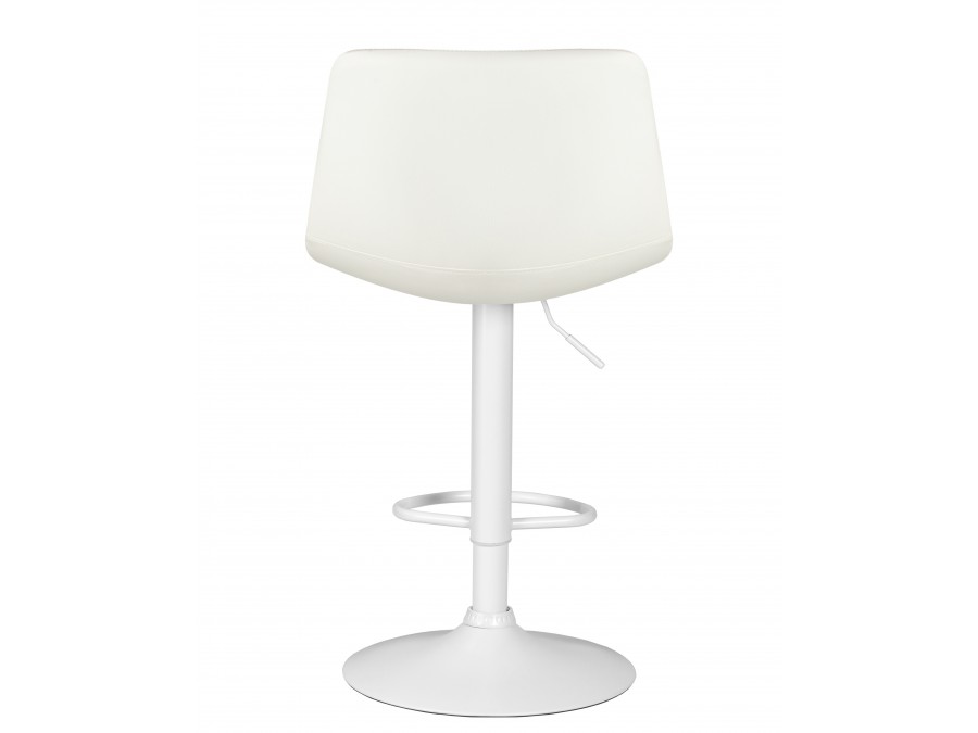 Стул барный DOBRIN TAILOR WHITE, белый PU