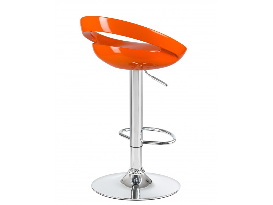 Набор 2 шт Стул барный DOBRIN DISCO, оранжевый