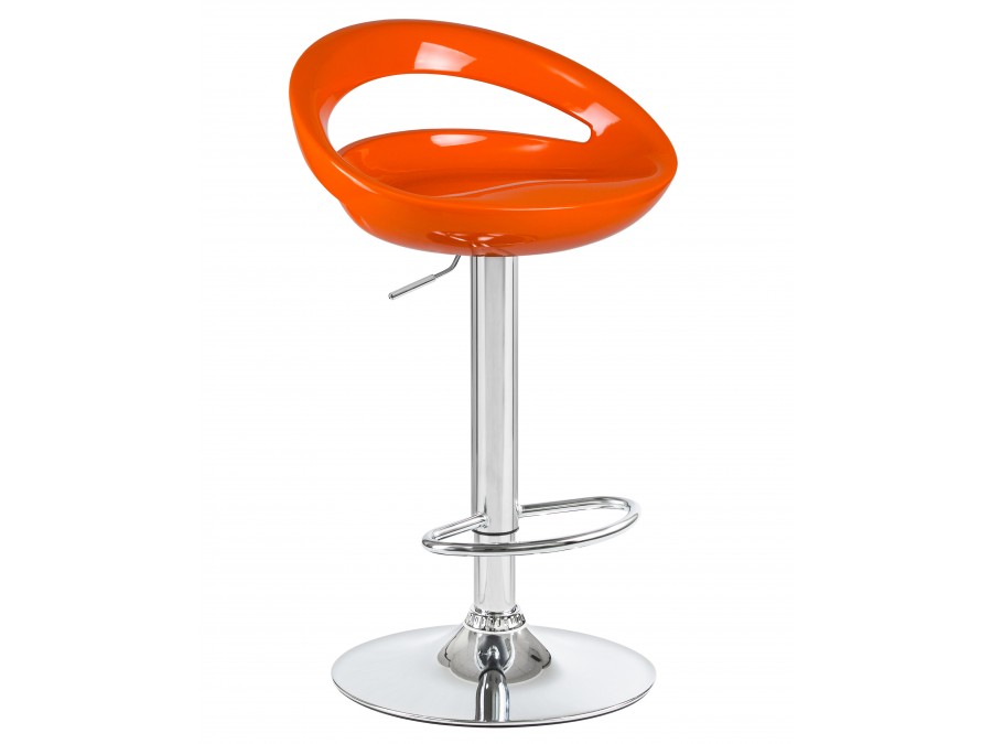 Набор 2 шт Стул барный DOBRIN DISCO, оранжевый