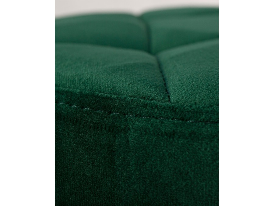 Набор 2 шт Табурет барный DOBRIN BRUNO, зеленый велюр (MJ9-88)