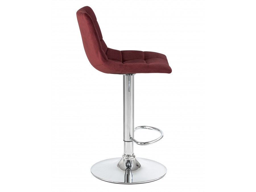 Стул барный DOBRIN TAILOR, винный велюр (MJ9-35)