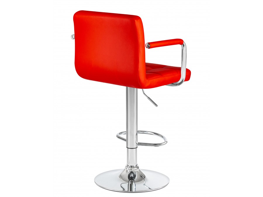 Стул барный DOBRIN KRUGER ARM, красный
