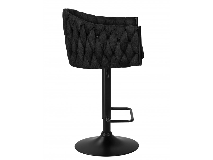Набор 2 шт Стул барный DOBRIN LEON, черная ткань (LAR-275-33)