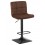 Стул барный DOBRIN DOMINIC, шоколадный велюр (MJ9-111)