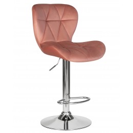 Стул барный DOBRIN BARNY, пудрово-розовый велюр (MJ9-32)