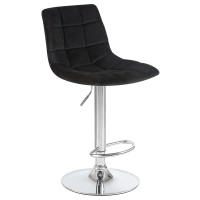 Стул барный DOBRIN TAILOR, черный велюр (MJ9-101)