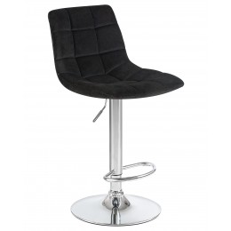 Стул барный DOBRIN TAILOR, черный велюр (MJ9-101)