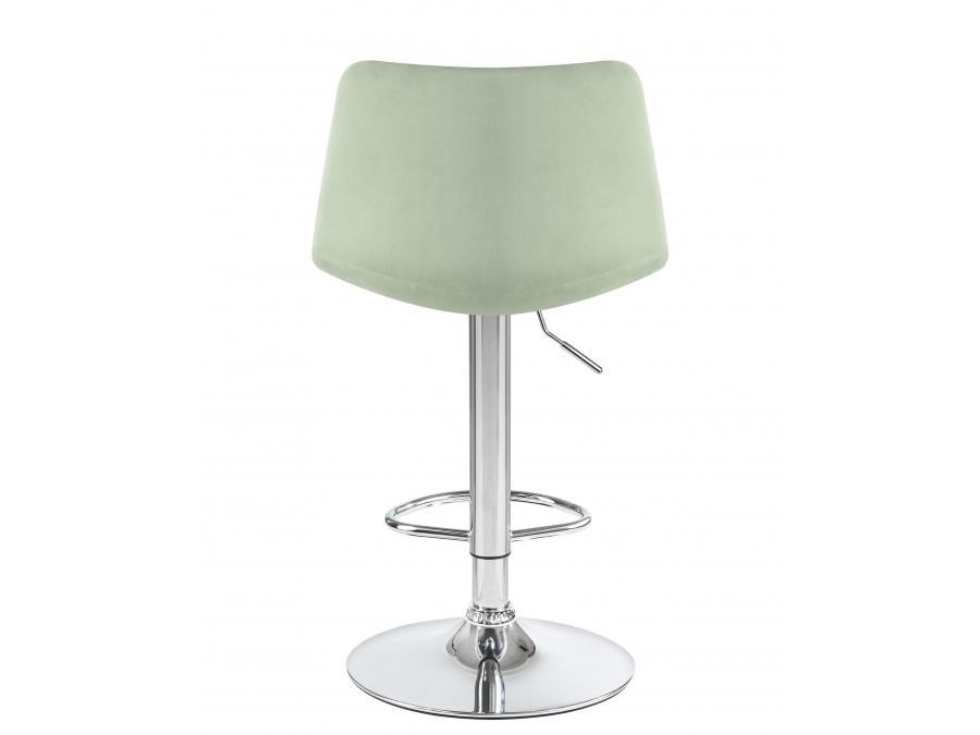 Стул барный DOBRIN TAILOR, пудрово-мятный велюр (MJ9-87)