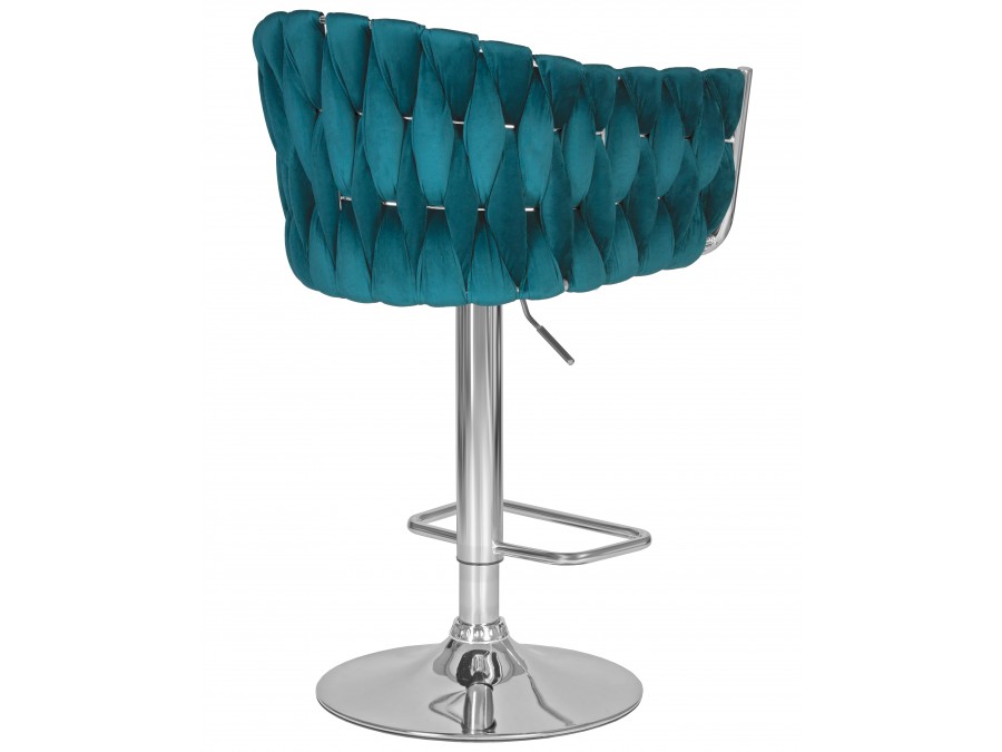 Стул барный DOBRIN MARCEL, морской волны велюр (MJ9-99)