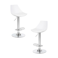 Набор 2 шт Стул барный DOBRIN ROCKY, белый
