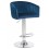 Стул барный DOBRIN DARCY, синий велюр (1922-20)