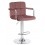 Стул барный DOBRIN KRUGER ARM, пудрово-розовый велюр (MJ9-32)