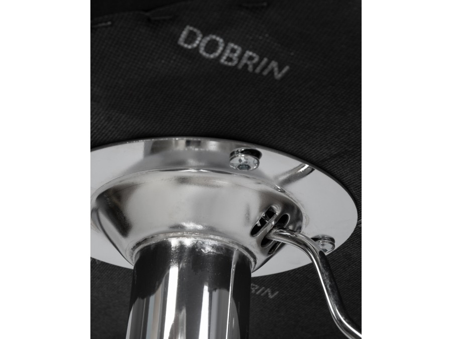 Набор 2 шт Стул барный DOBRIN BARNY, черный велюр (MJ9-101)