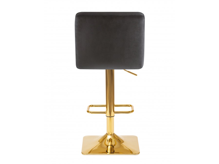 Стул барный DOBRIN GOLDIE, черный велюр (MJ9-101)