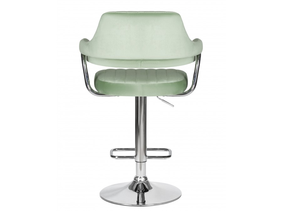 Стул барный DOBRIN CHARLY, пудрово-мятный велюр (MJ9-87)