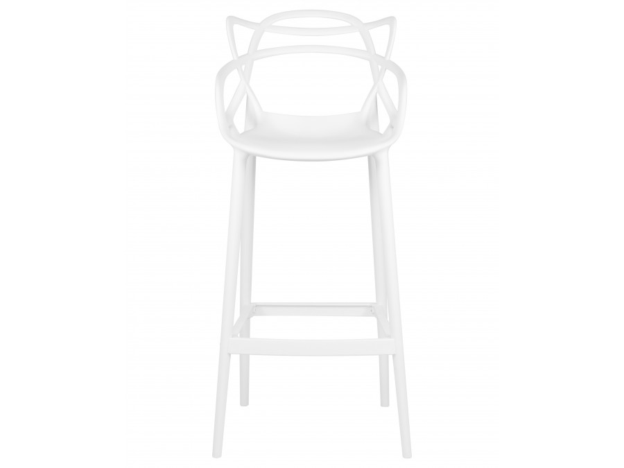Стул барный DOBRIN MASTERS BAR, белый (W-02)