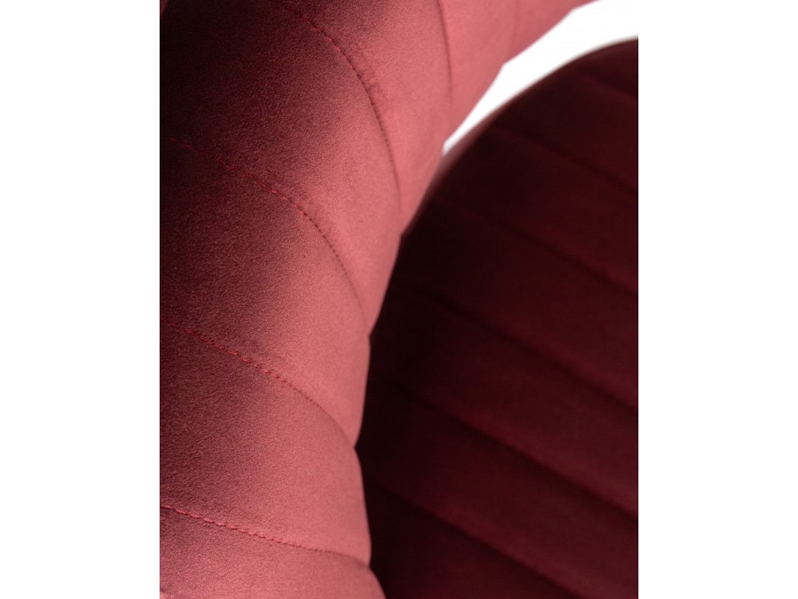 Стул барный DOBRIN CHARLY, винный велюр (MJ9-35)