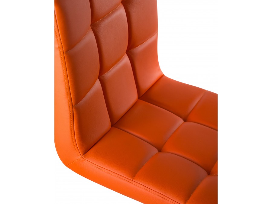 Стул барный DOBRIN KRUGER, оранжевый