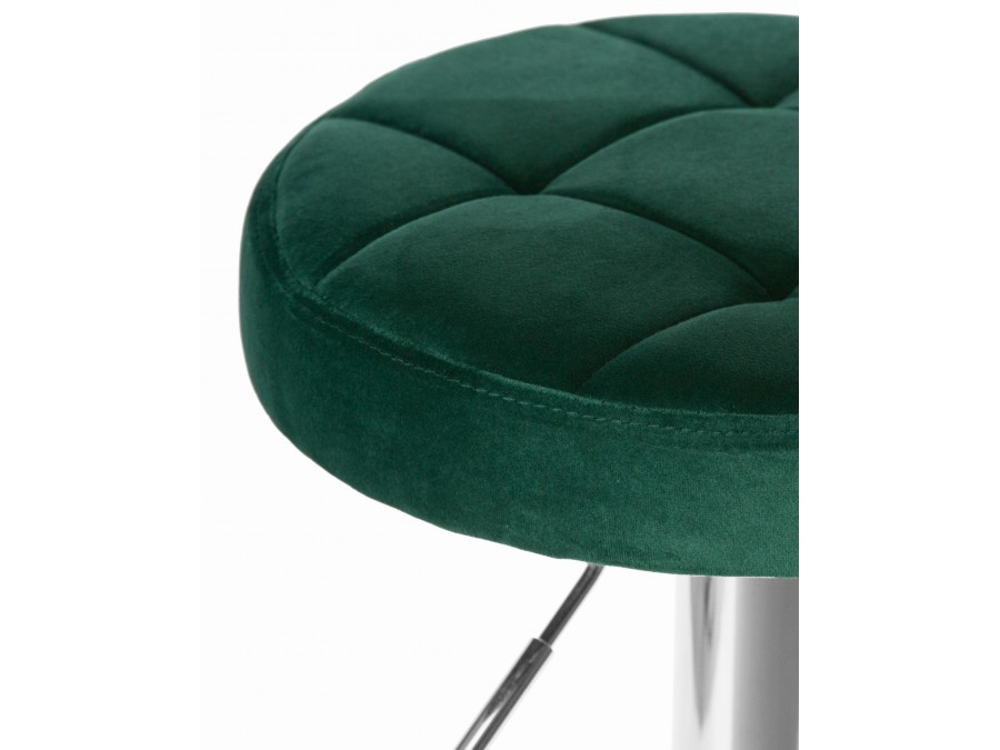 Набор 2 шт Табурет барный DOBRIN BRUNO, зеленый велюр (MJ9-88)