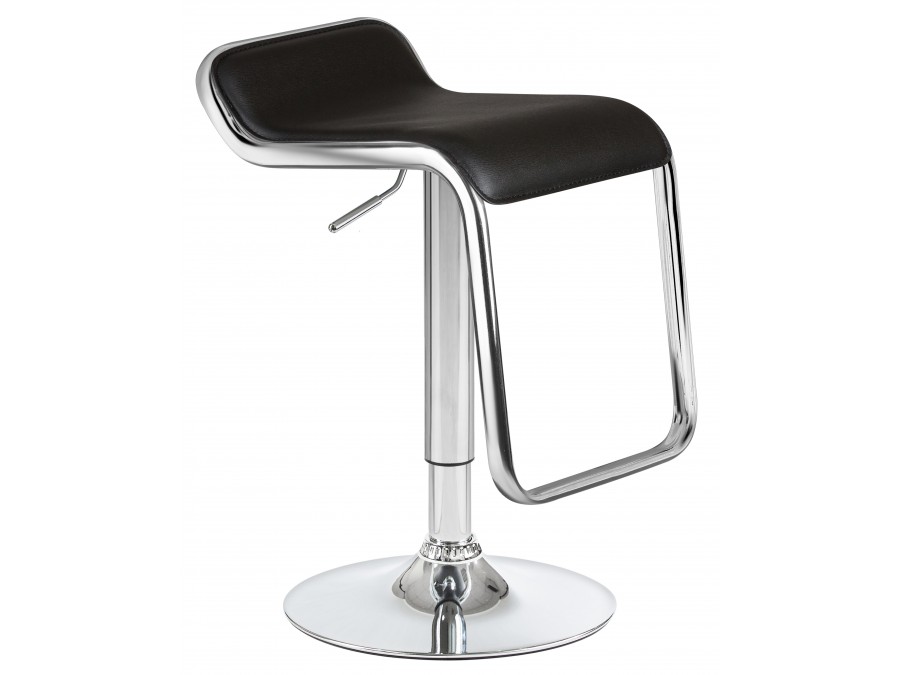 Стул барный DOBRIN CRACK, чёрный