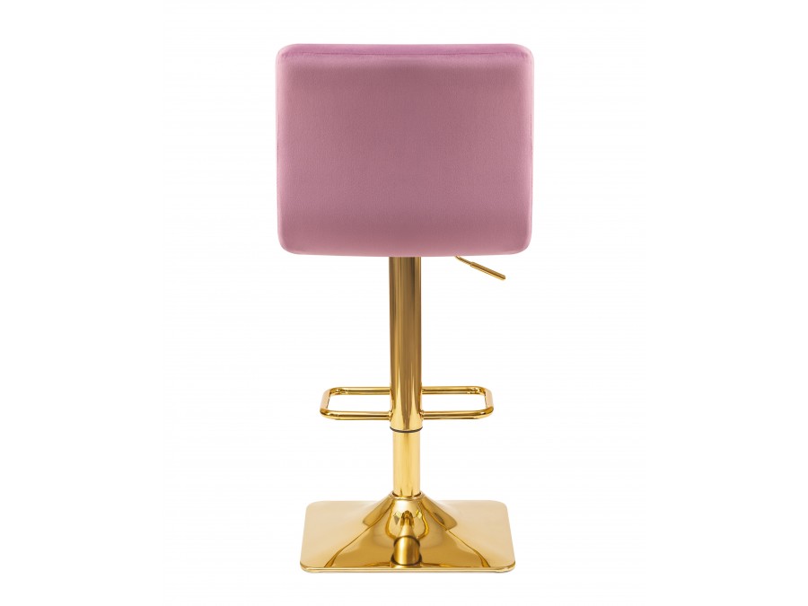 Стул барный DOBRIN GOLDIE, пудрово-сиреневый велюр (MJ9-52)