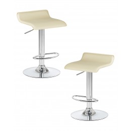 Набор 2 шт Стул барный DOBRIN TOMMY, кремовый