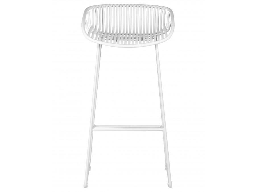 Стул барный DOBRIN FRANK, белый