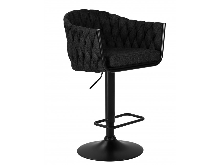 Набор 2 шт Стул барный DOBRIN LEON, черная ткань (LAR-275-33)