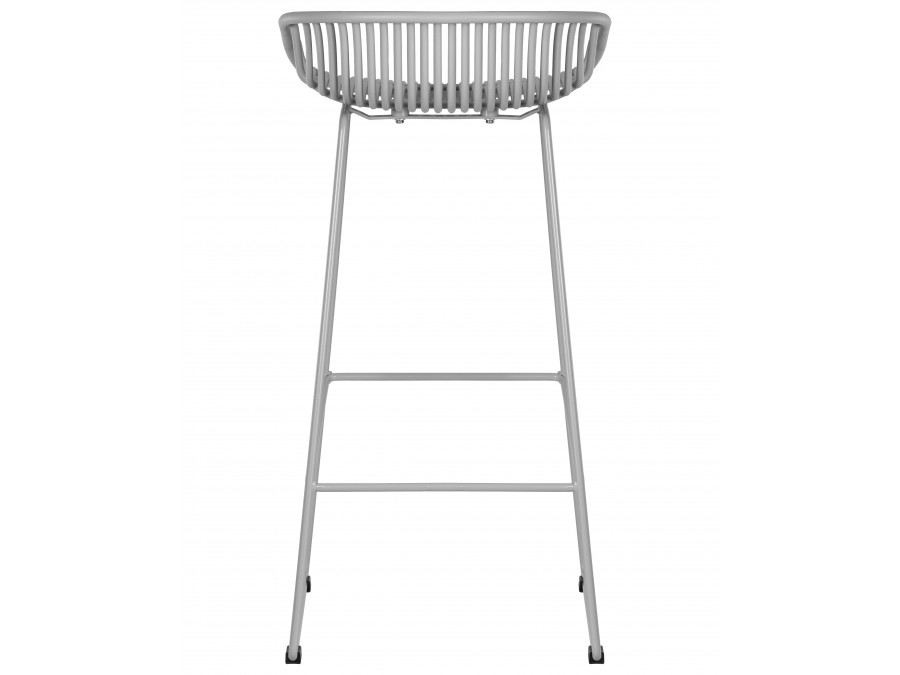 Стул барный DOBRIN FRANK, светло-серый