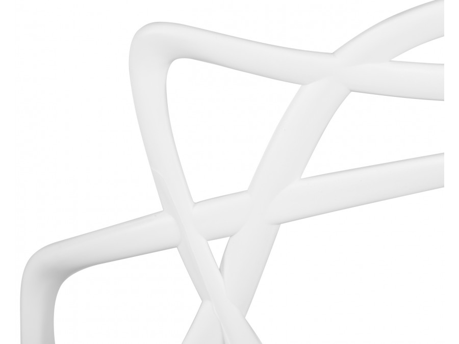 Стул барный DOBRIN MASTERS BAR, белый (W-02)