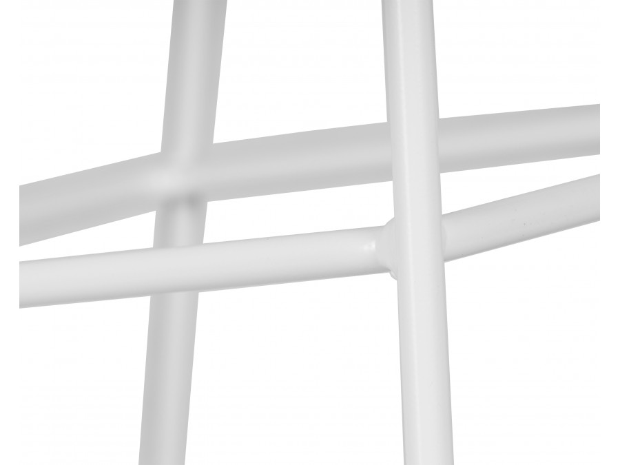 Стул барный DOBRIN FRANK, белый