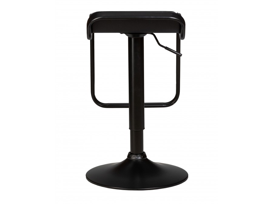 Стул барный DOBRIN CRACK BLACK, черный