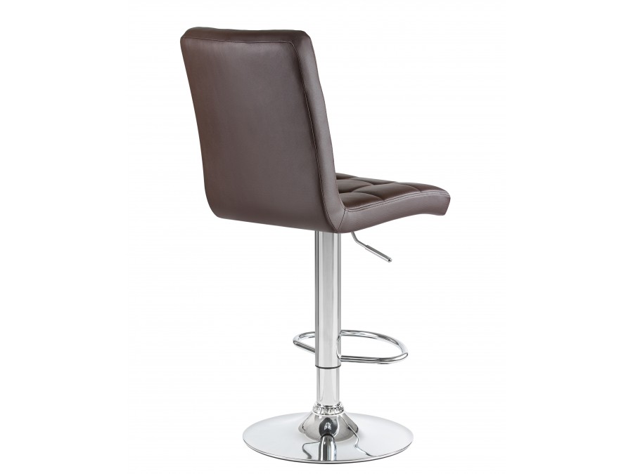 Стул барный DOBRIN KRUGER, коричневый