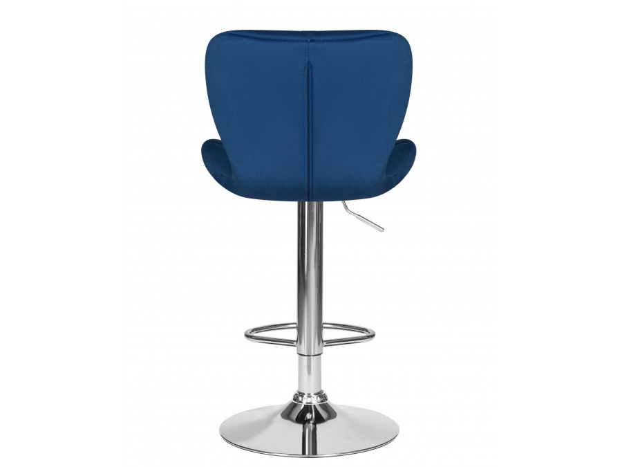 Набор 2 шт Стул барный DOBRIN BARNY, синий велюр (MJ9-117)