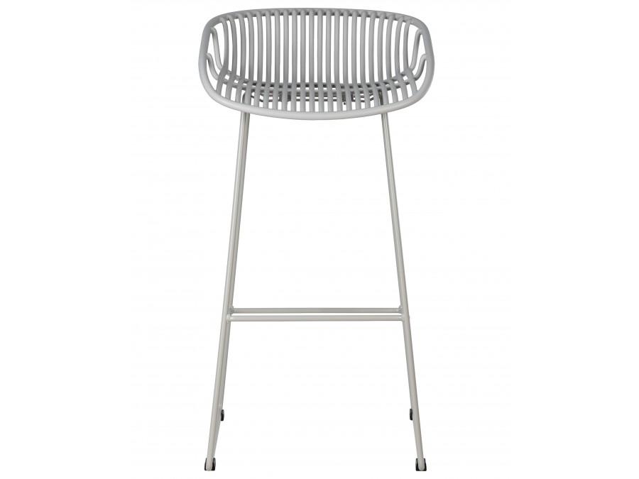 Стул барный DOBRIN FRANK, светло-серый