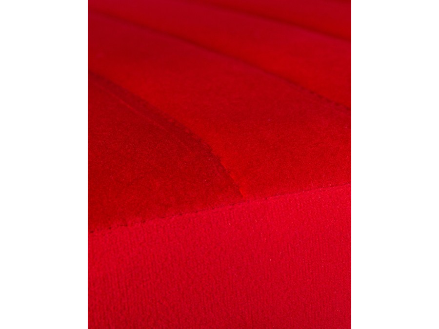 Стул барный DOBRIN CHARLY GOLD, красный велюр (MJ9-45)