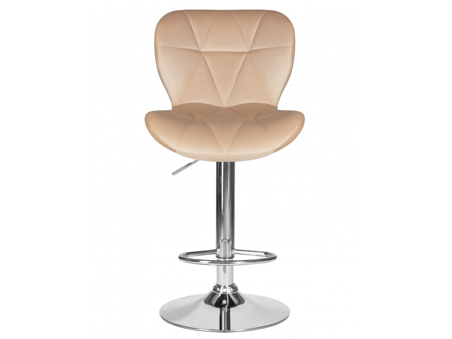 Стул барный DOBRIN BARNY, бежевый велюр (MJ9-10)